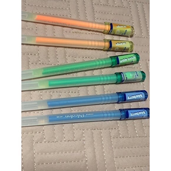 VTG 90s Zebra Pticolon Scented Gel Pens - Picture 2 of 2